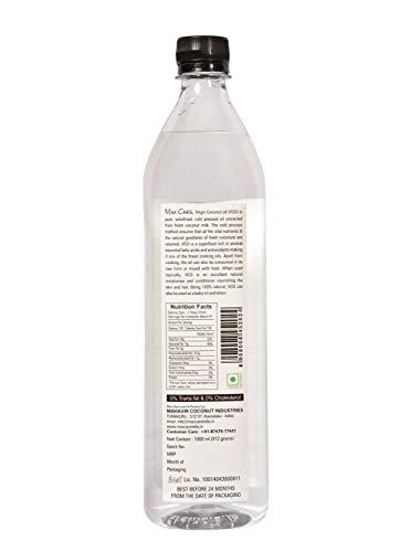 MAX CARE Maxcare Virgin Coconut Oil (Cold Pressed) 250ML + Maxcare Virgin Coconut Oil (Cold Pressed) 1000ML