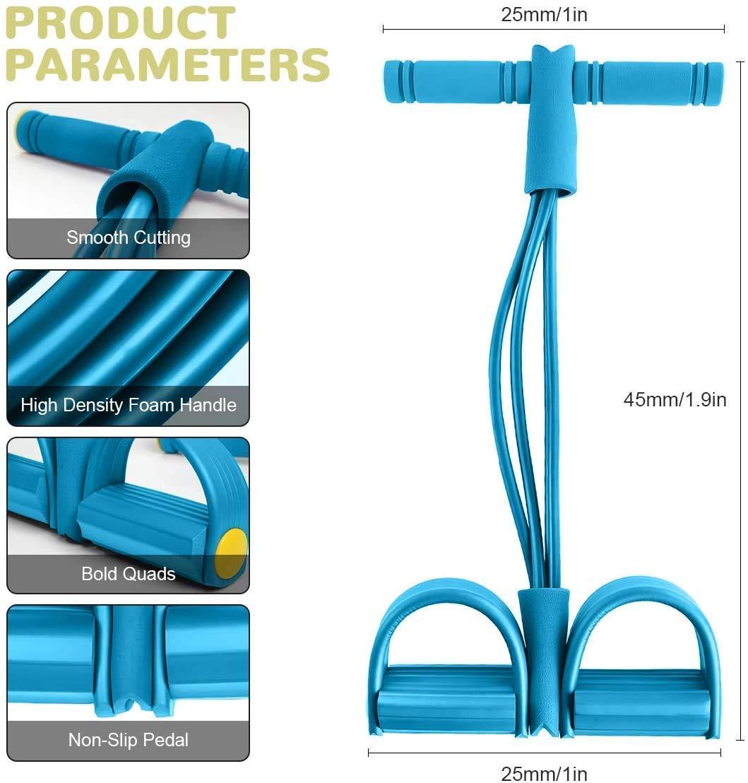 Unique Store Pull Reducer, Waist Reducer Body Shaper Trimmer for Reducing Your Waistline and Burn Off Extra Calories, Arm Exercise, Tummy Fat Burner, Body Building Training, Toning Tube (Multi Colour)