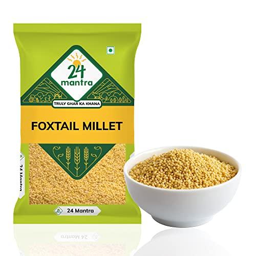 24 Mantra Organic 24 Mantra Organic Unpolished Foxtail Millet, LOW G.I Kangni, Naturally Gluten Free