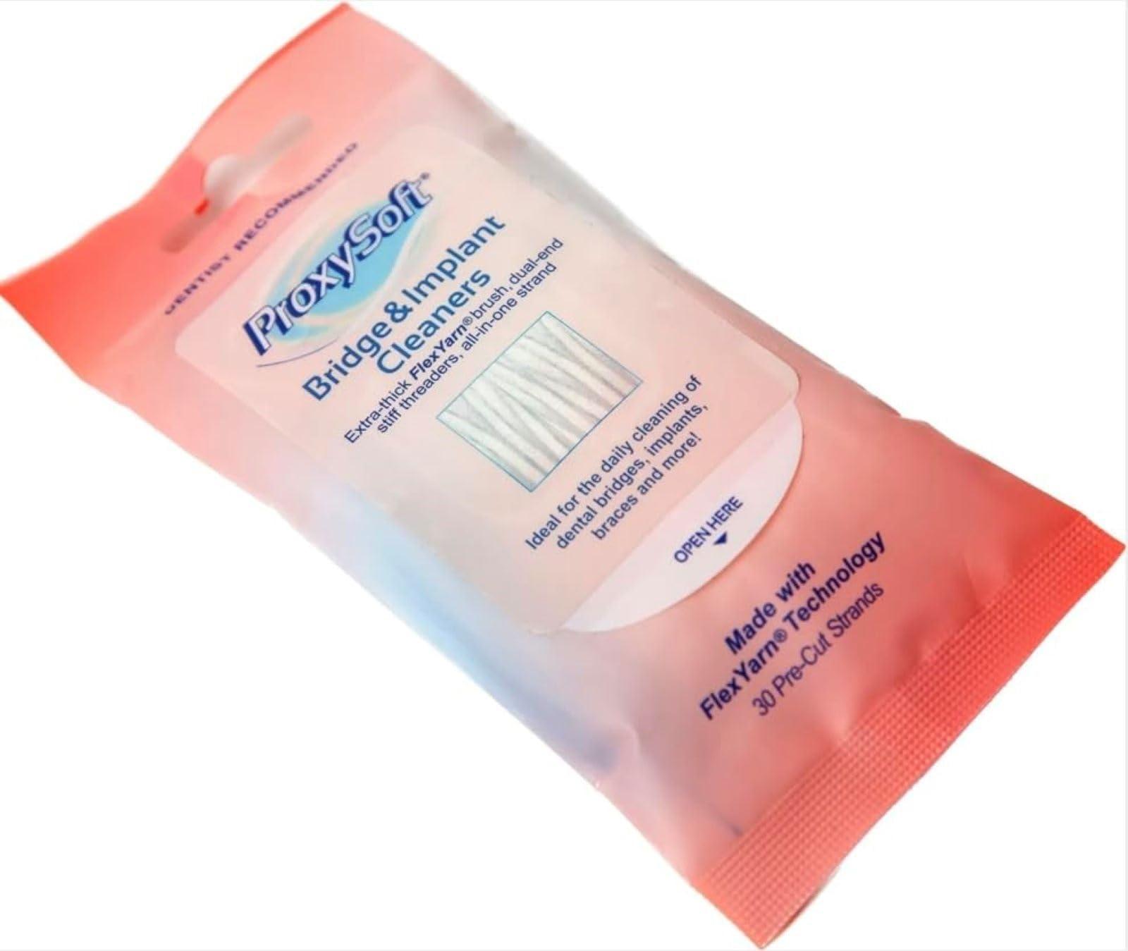 Thornton Thornton Bridge & Implant Cleaners - 30 pre-cut Strands **MINT FLAVOR **