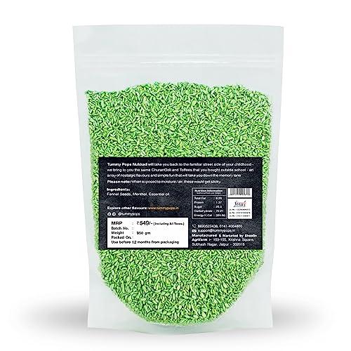 Tummy Pops Tummy Pops Green Sweet Meethi Saunf-950 Grams Pouch After Meal Digestives Mukhwas,Premium Handmade Sweet Mouth Fresheners,Sweet Mukhwas,Saunf Big Churi Sweet Sauf Hygienically Prepared & Packed