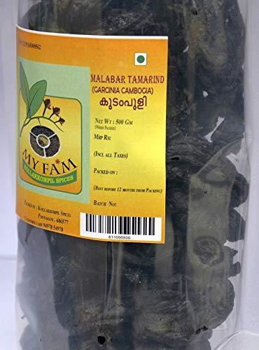 MyFam MyFam Premium Dried Malabar Tamarind (Kodampuli) Kudampuli Kerala 500gm