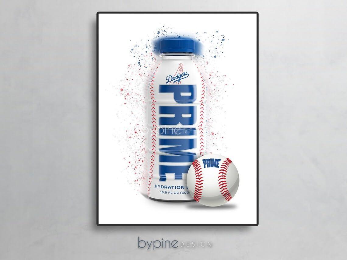 Generic Prime Drink Sports Is Loaded With Electrolytes With Zero added sugar By ksi & Logan Paul 500 ml (Dodgers)