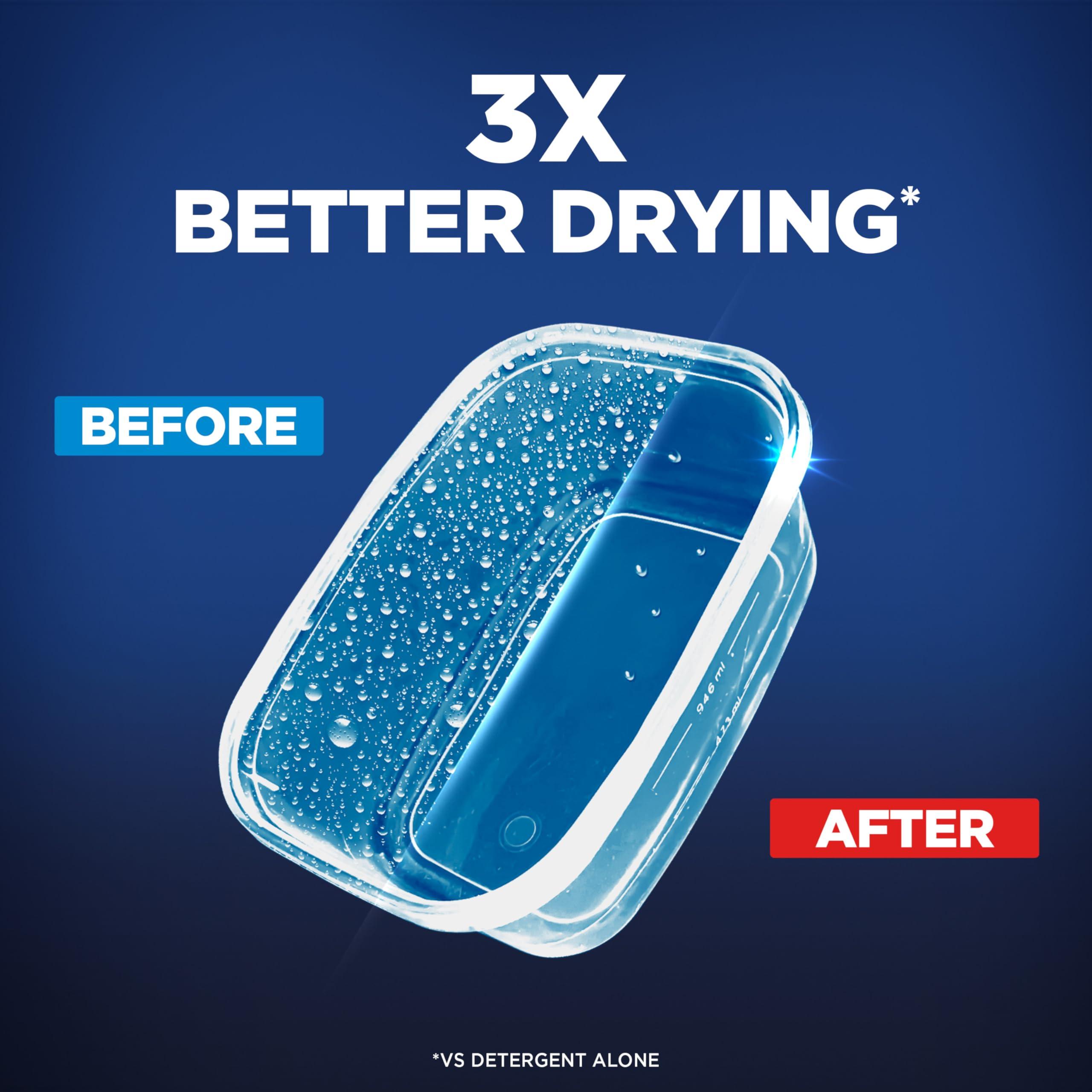 Finish Finish Jet Dry Dishwasher Rinse Aid Power, Shine & Protect - 23 Oz, 5X