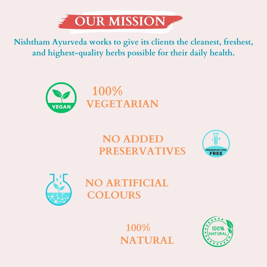 Nishtham Ayurveda ORGANIC SAFED MUSLI POWDER BY NISHTHAM AYURVEDA,100gm