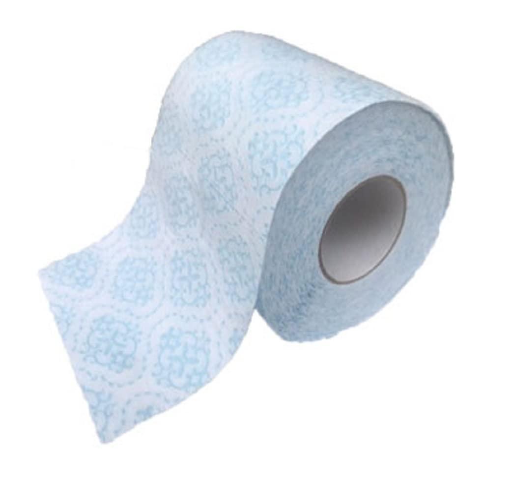 BROW BROW Toilet Roll tissue paper 36 rolls pack 4 Ply 120 Pulls per Roll CYAN