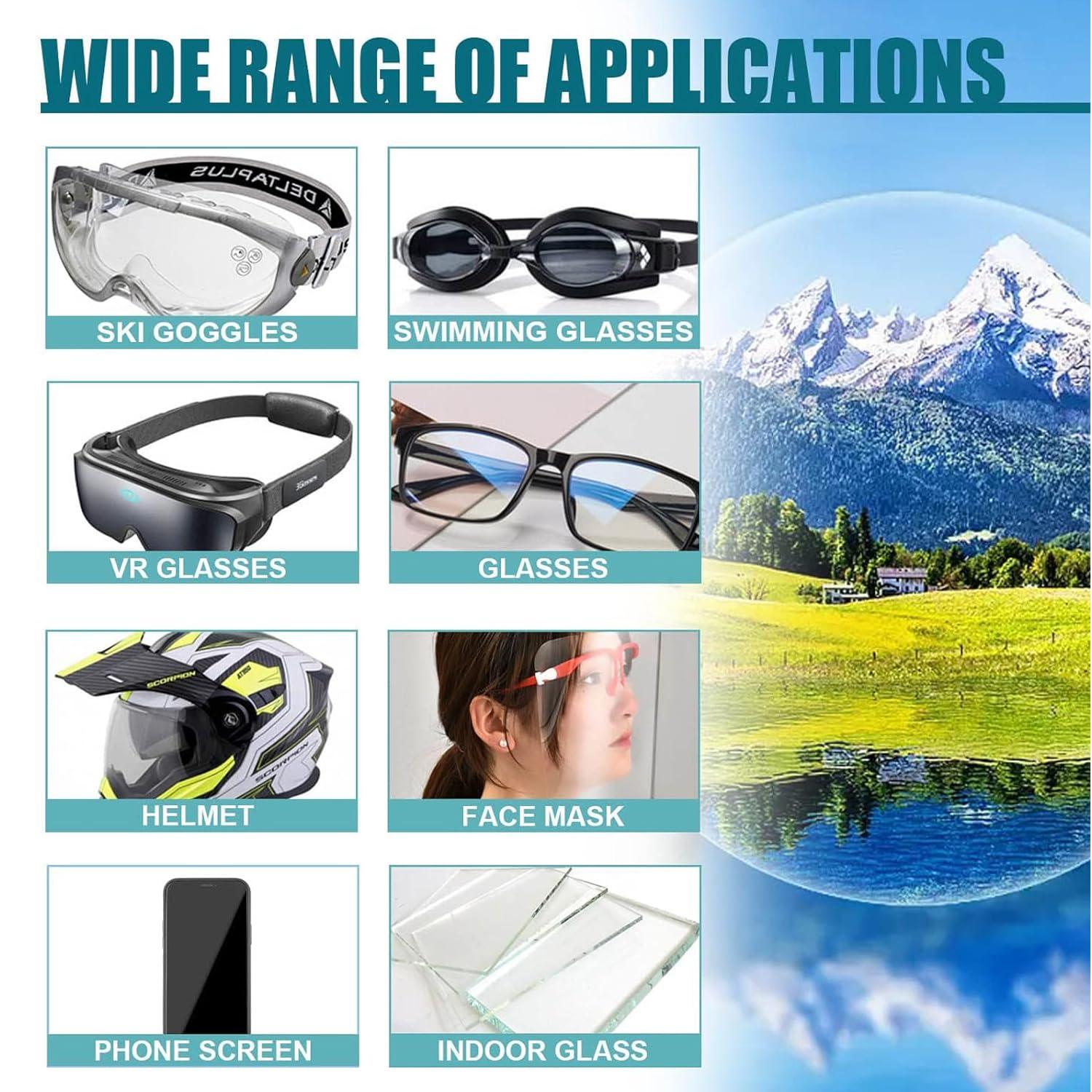 FLORISELL FLORISELL Eyeglasses Cleaner Spray, Eyeglass Glass Scratch Repair Solution, Multi-Purpose Lens Cleaning Spray Solution for Eyeglasses, Cameras, Lenses, and Screens 100ML (1PCS)