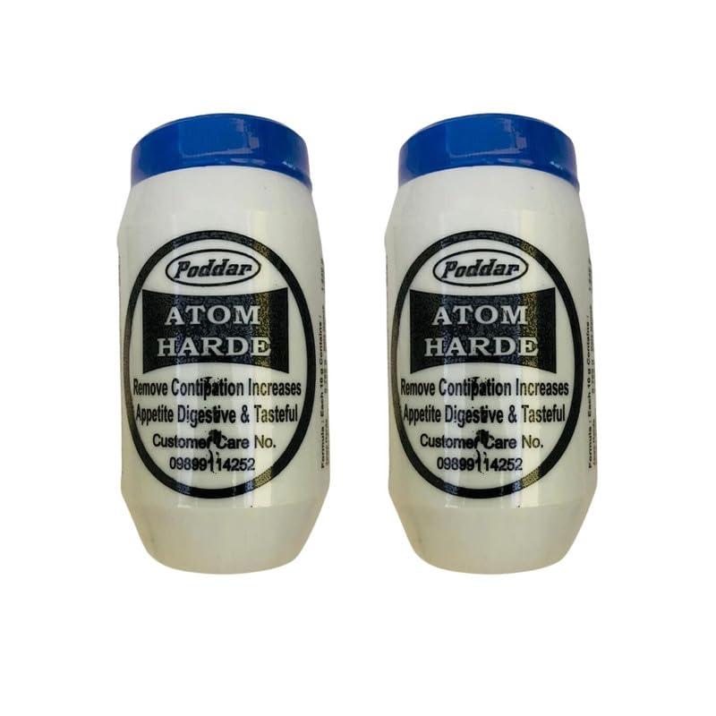 Poddar Ayurvedi Pharmacy Poddar Hing Goli, Atom Harade & Arabpati Goli Combo Digestive & Tasty Mouth Freshener| After-Meal Snack| Pack Of 2 Each