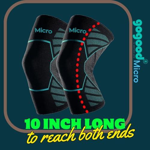 Gogood Gogood Knee Support Caps Pain Relief Men and Women/Ortho Knee Guard for Kabaddi Gym Workout Squats Running Jogging Cycling Sports M (1 Pair)