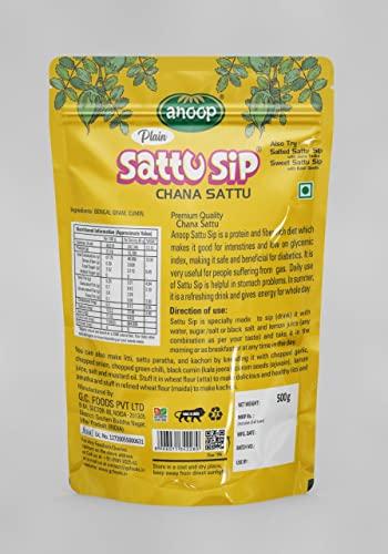 Anoop Anoop Sattu (Channa Sattu Sip) (500gms*4) Pack of 4 (2kg)