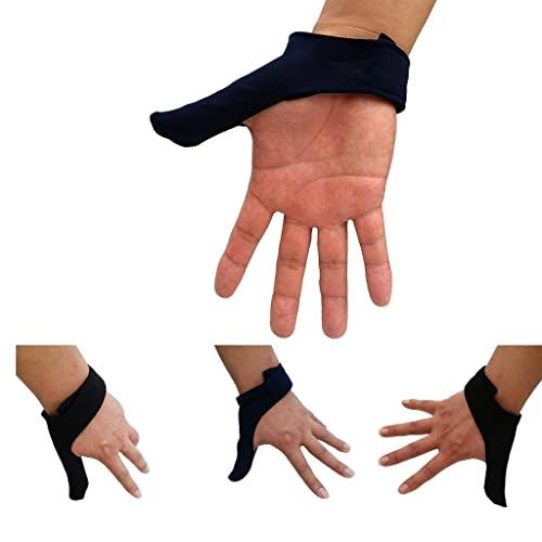 UJEAVETTE UJEAVETTE Universal Bowling Thumb Saver Finger Grip Protector Replacement Royal Blue
