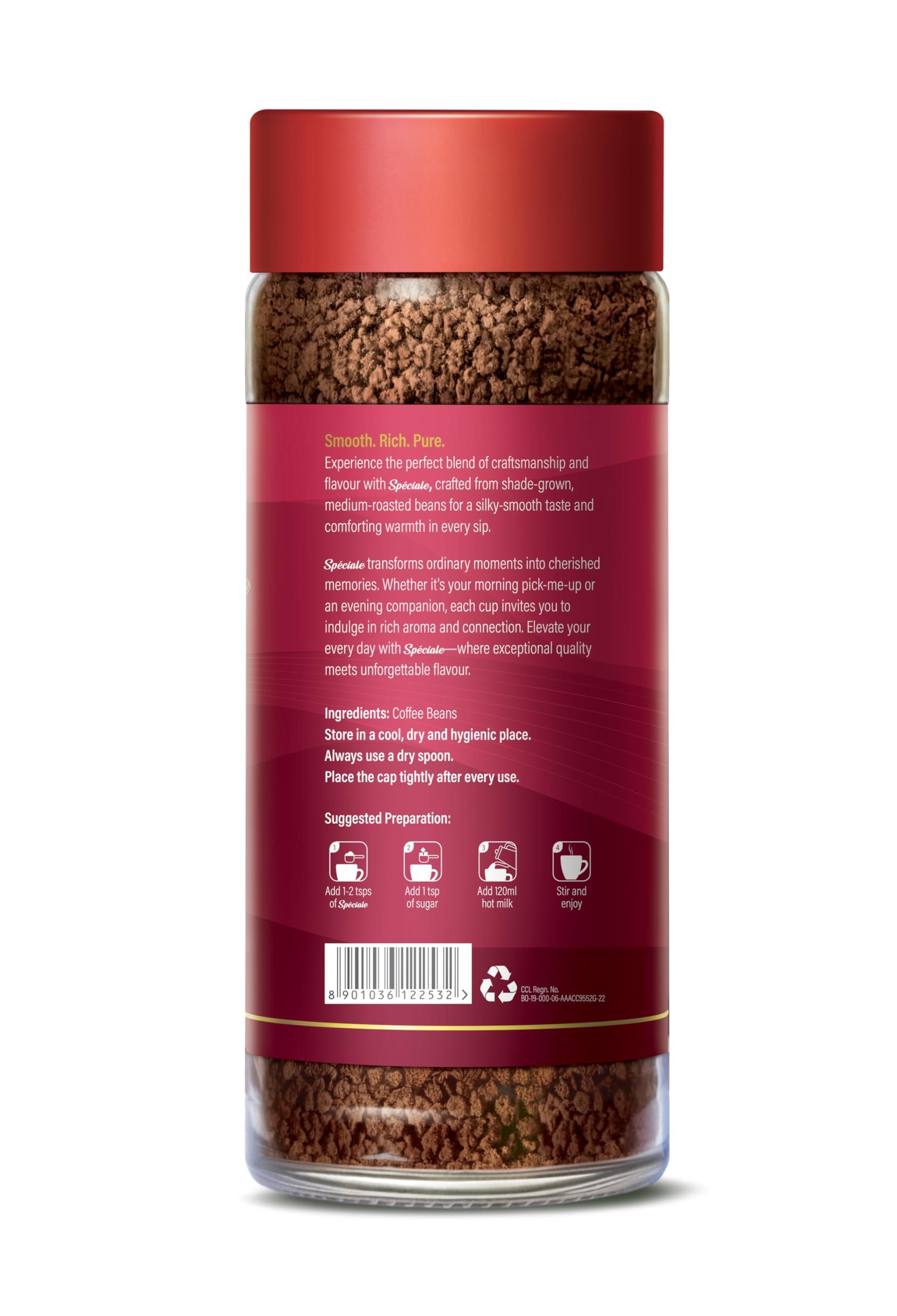 Continental Coffee CONTINENTAL SPECIALE Coffee Granules 200gm Jar | 100% Pure Instant Coffee Powder
