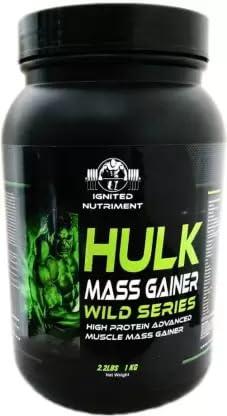Beast Nutrition Beast Nutrition IGNITED NUTRIMENT Hulk Mass Gainer For Advance Muscles Mass Gain With Calories 1020 Weight Gainers/Mass Gainers (Chocolate, 1 KG)