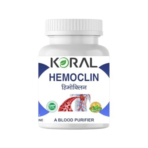 KP KORAL PHARMA Hemoclin Tablet For Blood Purifire (60 Tablet)