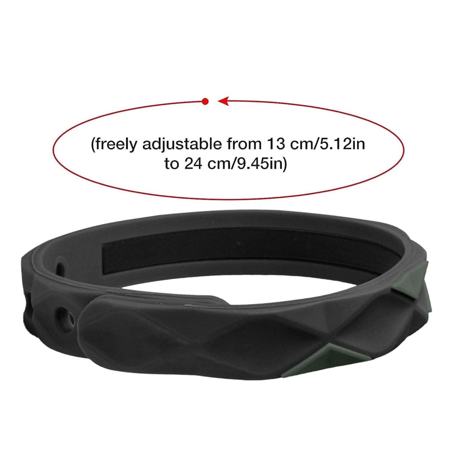James International James International Anti Static Wrist Strap Band Adjustable Cordless Anti-Static Wristband Wireless Antistatic Bracelet for Men Women, Fits Your Wrist Comfortably (Black & Purple)
