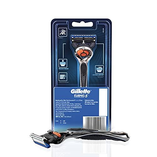 Gillette Gillette Classic Regular Pre Shave Foam, 418g with 33% Extra Free & Proglide Men's Grooming Razor with Flexball Technology - Adapts to Facial Contours (1 pc)
