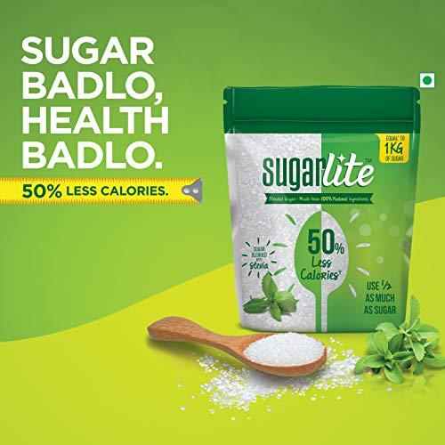 Sugarlite Sugarlite 50% Less Calories Sugar Pouch, 3 X 500 g