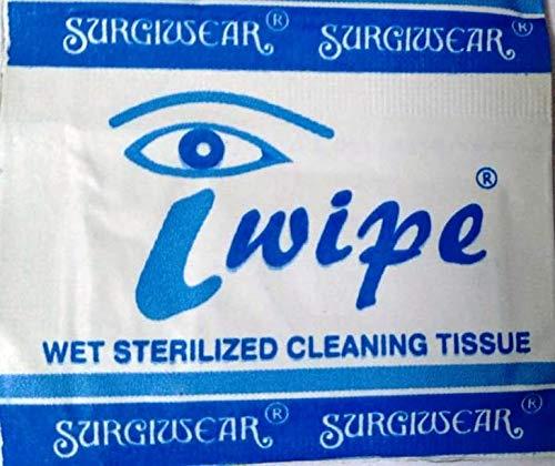 SURGIWEAR SURGIWEAR I Wipe (WET STERILIZED CLEANING TISSUE) - Pack of 80 Wipes