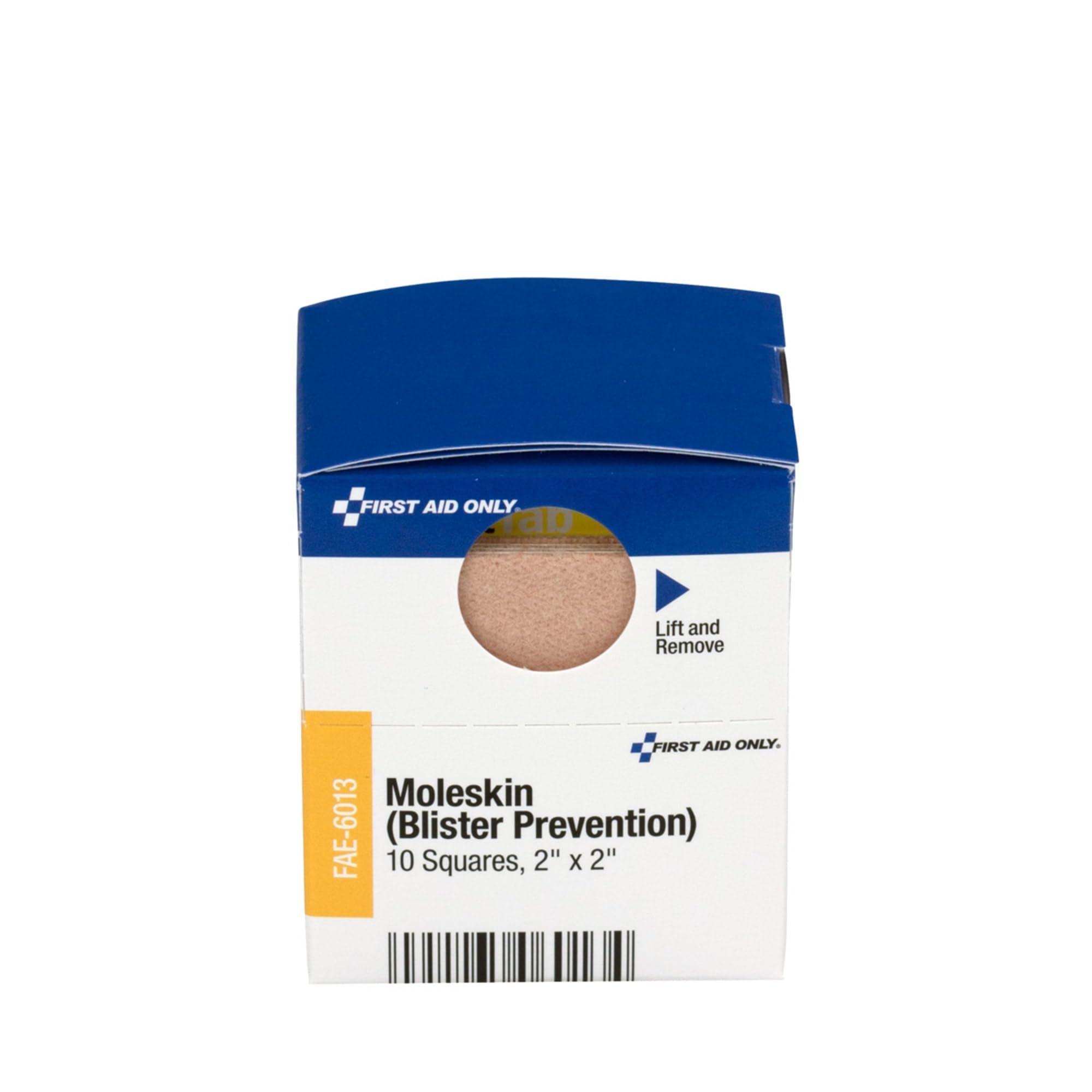 First Aid Only First Aid Only Moleskin Blister Prevention, 10 Count