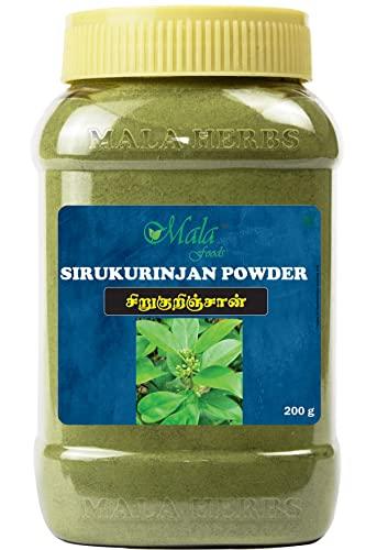 MALA FOODS MALA Sirukurinjan Powder Gurmar powder Gymnema Sylvestre | Shardunika powder - 200 Gm
