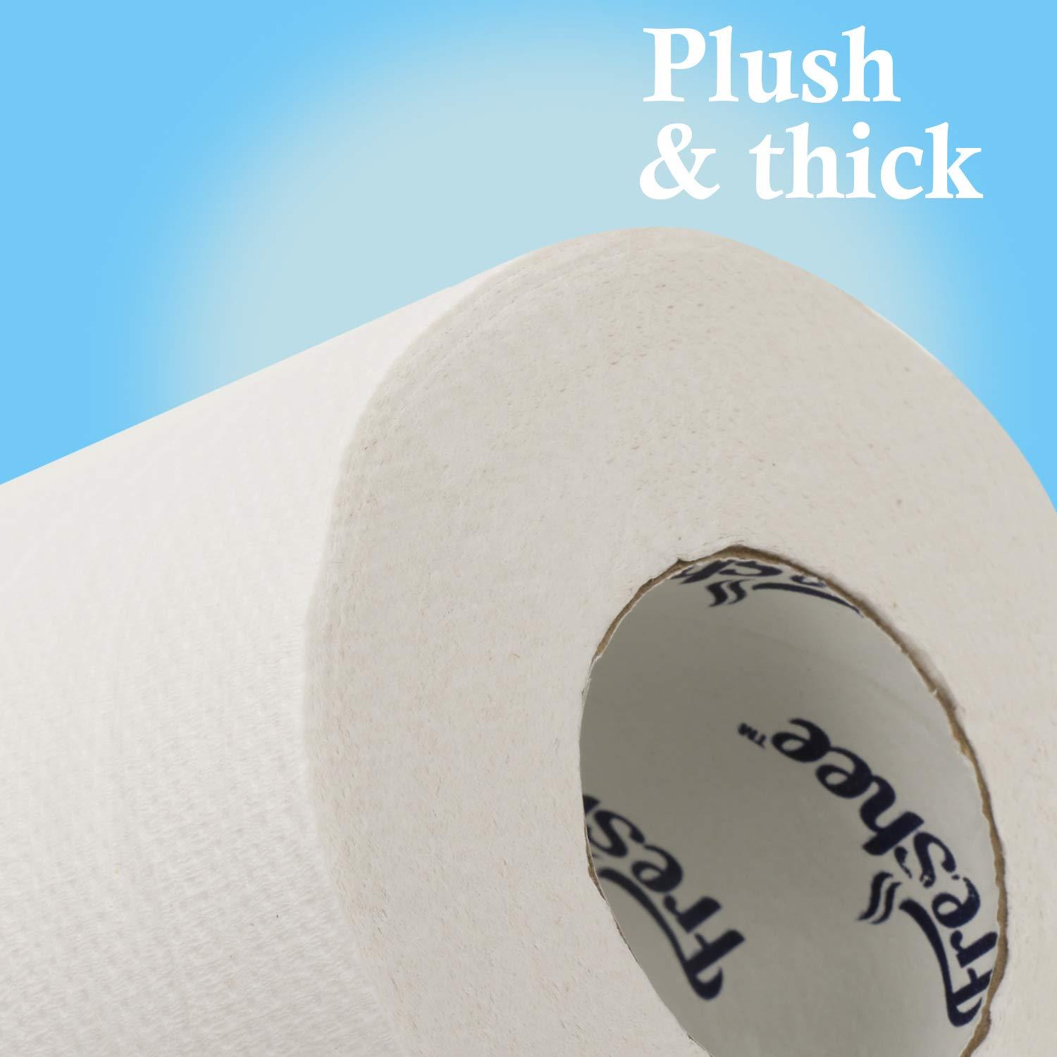 Freshee Freshee 60 Sheet Kitchen Tissue Paper, Towel Tissue Paper, Disposable Dry Tissue Roll, Water Dissolvable, Hygiene And Fresh, Environment Friendly, Made With 100% Virgin Fibre