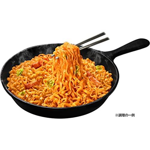 Nissin Nissin Foods Pokkun Myeon, Korean Style Sweet and Spicy Carbo, Pack of 5, 17.6 oz (500 g) | Instant Bag Noodles 500g | Made in Japan | Instant Noodles