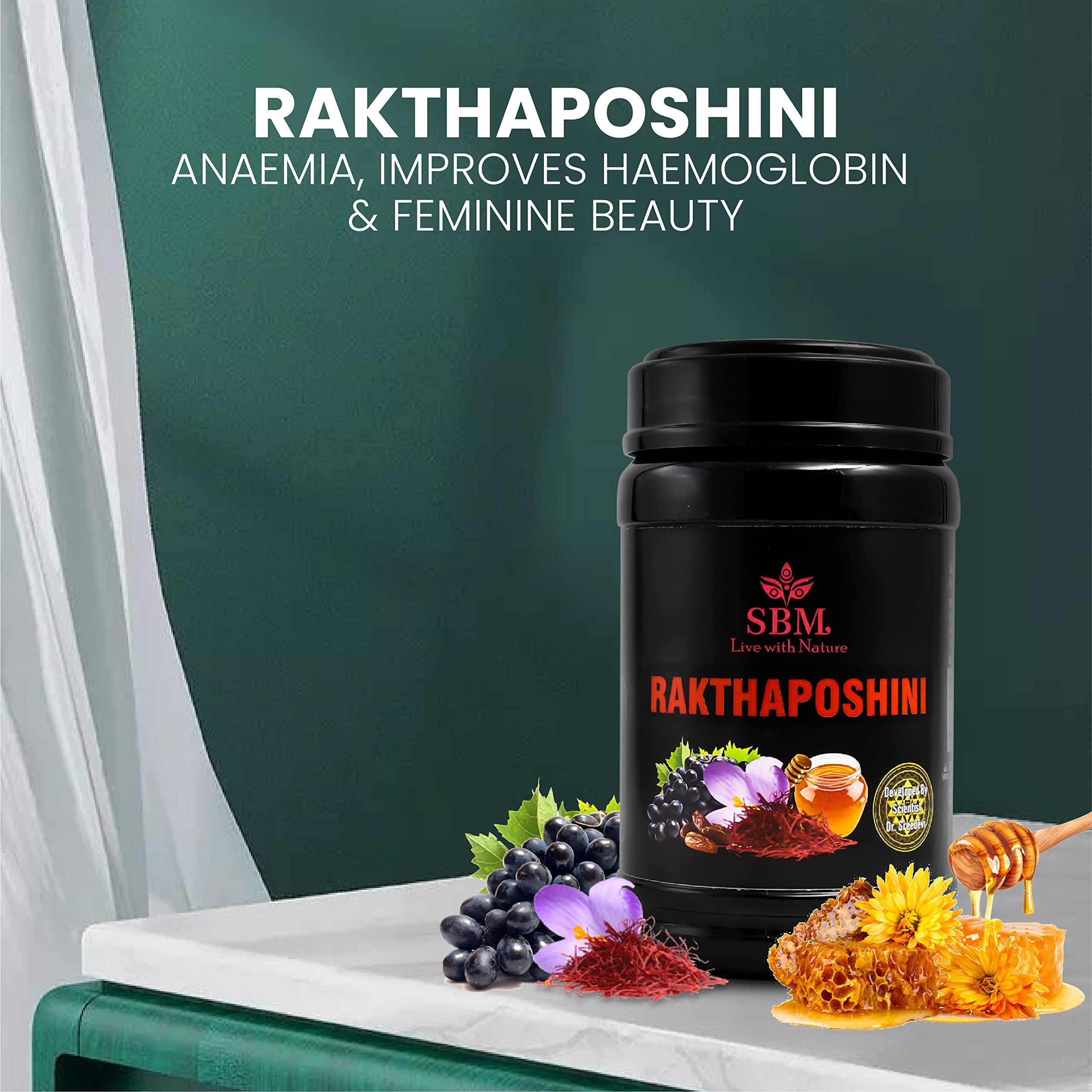 SBM Sri Bhagavathi Madom Ayurvedanikethanam (WITH SBM Ayur Rakthaposhini Ayurvedic Tonic 400g