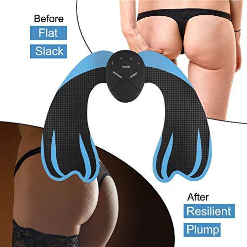 Tonysa Buttock Massager, U Shaped Design Massage Pad, 6 Levels Working Intensity for Self-Training Home