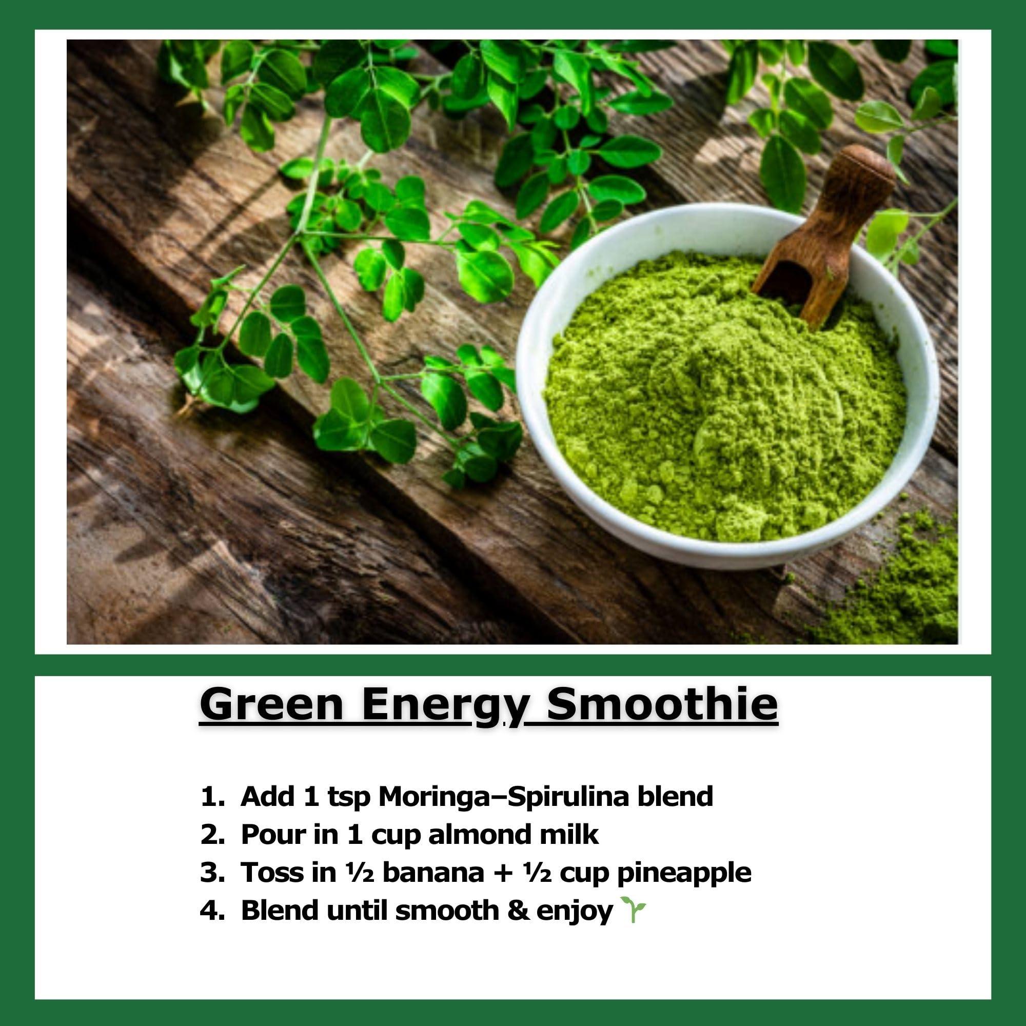 Chrie Sweet Heart Cherie Sweet Heart Organic Moringa and Spirulina Blend (6 Ounces)