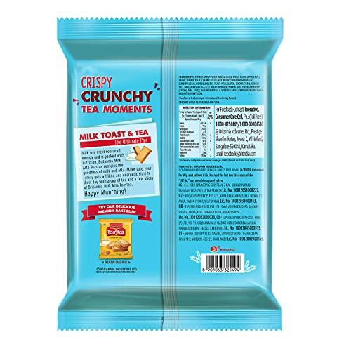 Britannia Rusk Britannia Toastea Milk Rusk Toast, 182g / 200g (Weight May Vary)