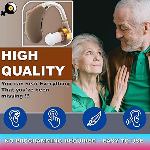 Enlinea Enlinea ENL-185 Behind-The-Ear (Bte) Hearing Aid Machine For Ear Old Age | Suitable For Mild To Moderate Hearing Loss (Pack of 1)