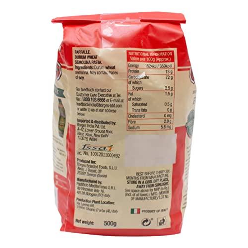 Borges Borges Farfalle Durum Wheat Pasta, 500g
