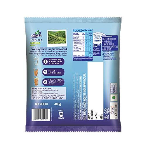 Nestle Nestle Everyday Dairy Whitener, 1kg Pouch + Nestle NESTEA Instant Iced Tea Lemon 400g