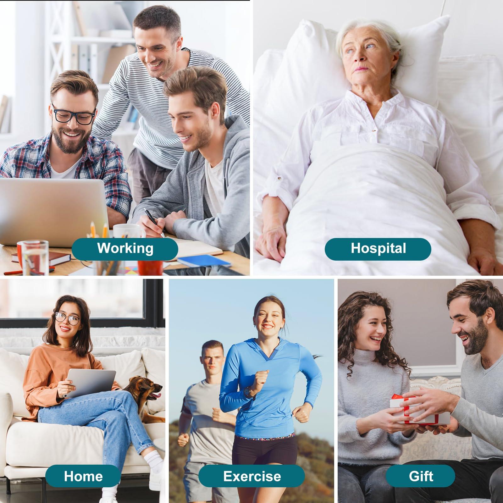 Falari Diabetic Socks Men Unisex Size 13-15 White 63-9010-3PAIRS