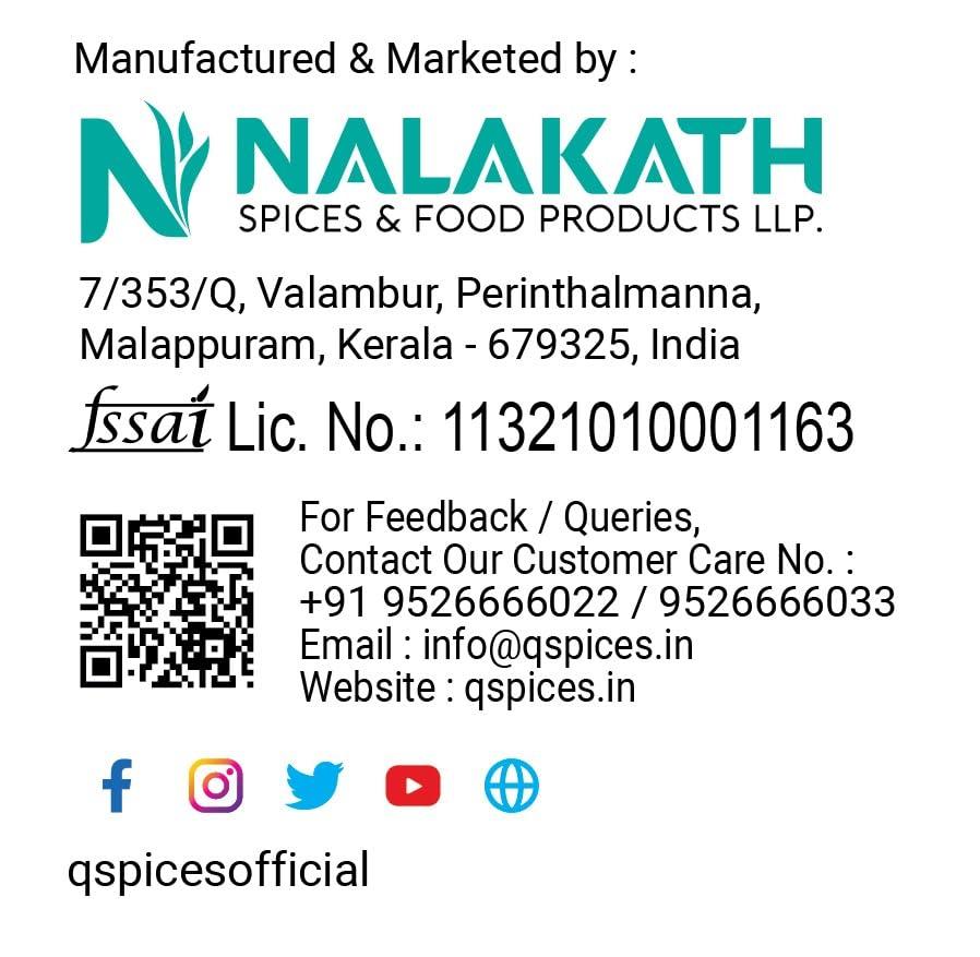 Qspices Qspices Appam Idiyappam pathiri Powder 500gx2 Pkts(1kg)| Roasted Rice Flour | Ari Podi