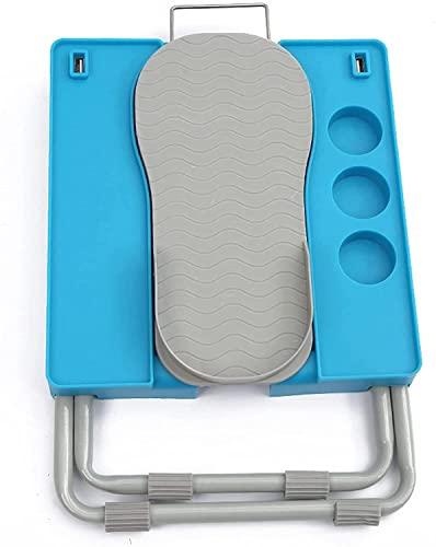 VENIVA VENIVA Salon Step Pedicure Stand, Adjustable Foot Rest Home Pedicure Foot Rest Shower Foot Rest The Beauty Footrest with Led Magnifier for Easy