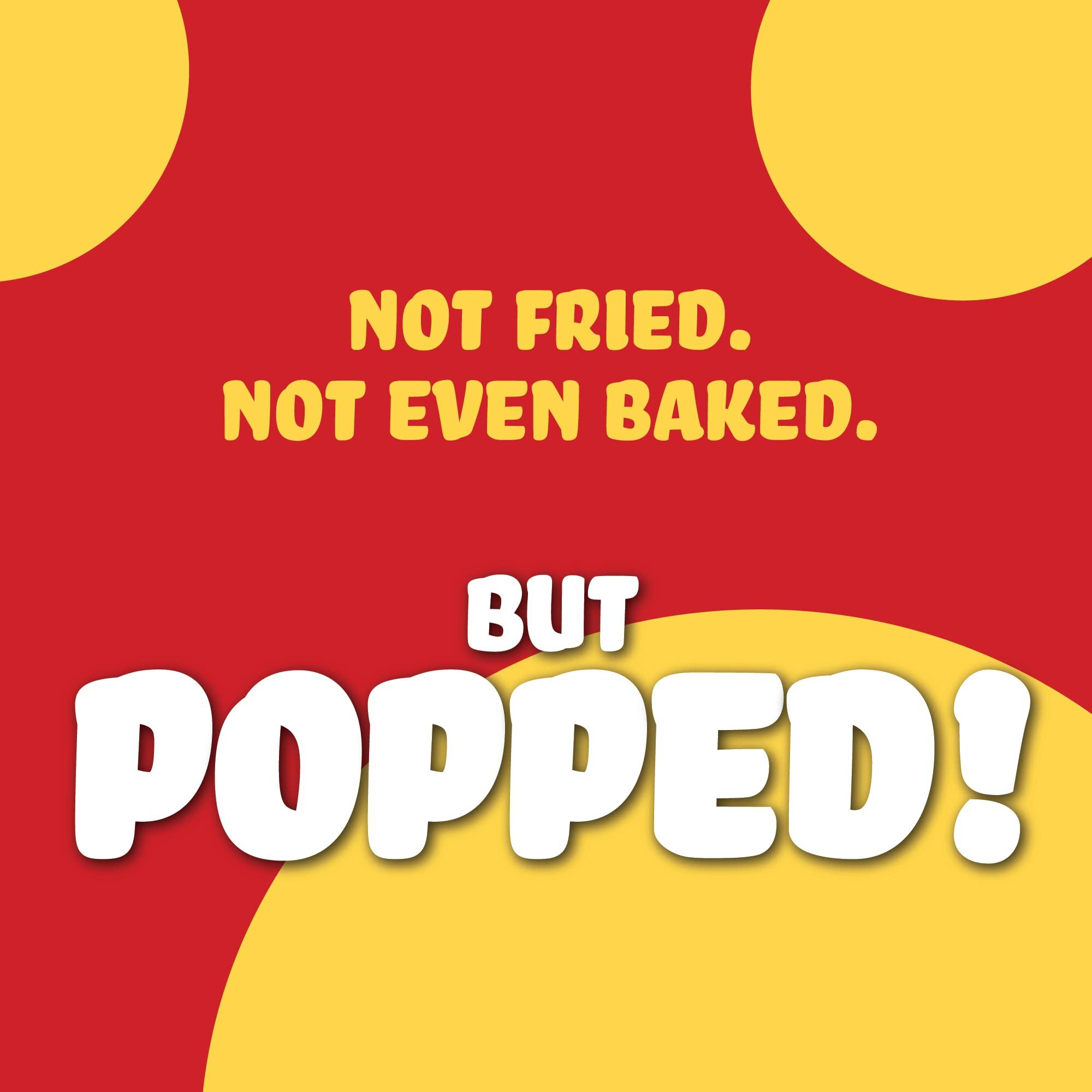 BRB BRB Corn Popped Chips | Popcorn & Nachos Upgraded | 4 Tubs X 85 Grams | 4 Flavours - Salsa, and Cheese & Olive, Red Chili Chataka & Garlic Bread