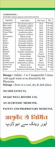 AUSMED HEALTHCARE Blood care(Blood PURIFIER) Ayurvedic Syrup 200 ml (Pack of 5)