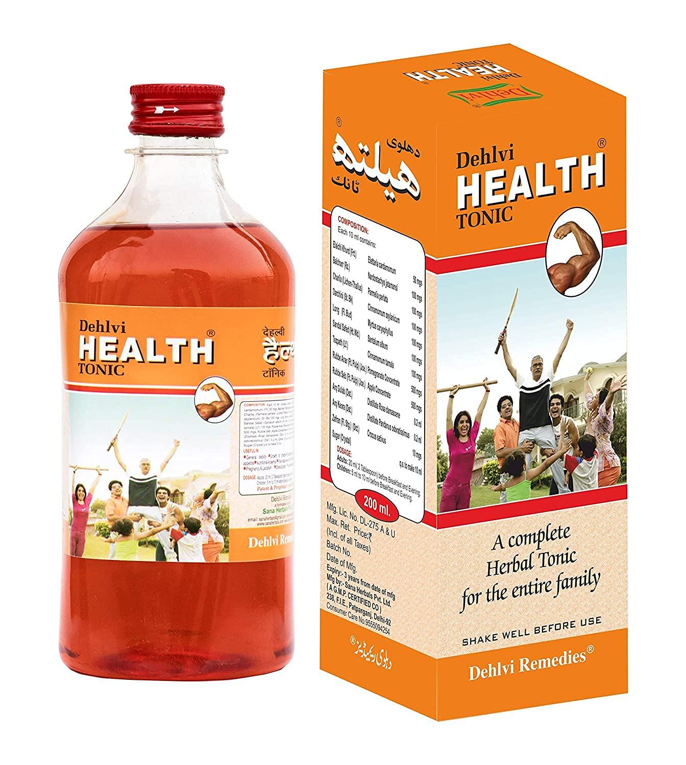Dehlvi Dehlvi HEALTH TONIC–A complete health tonic for entire family (500ml)