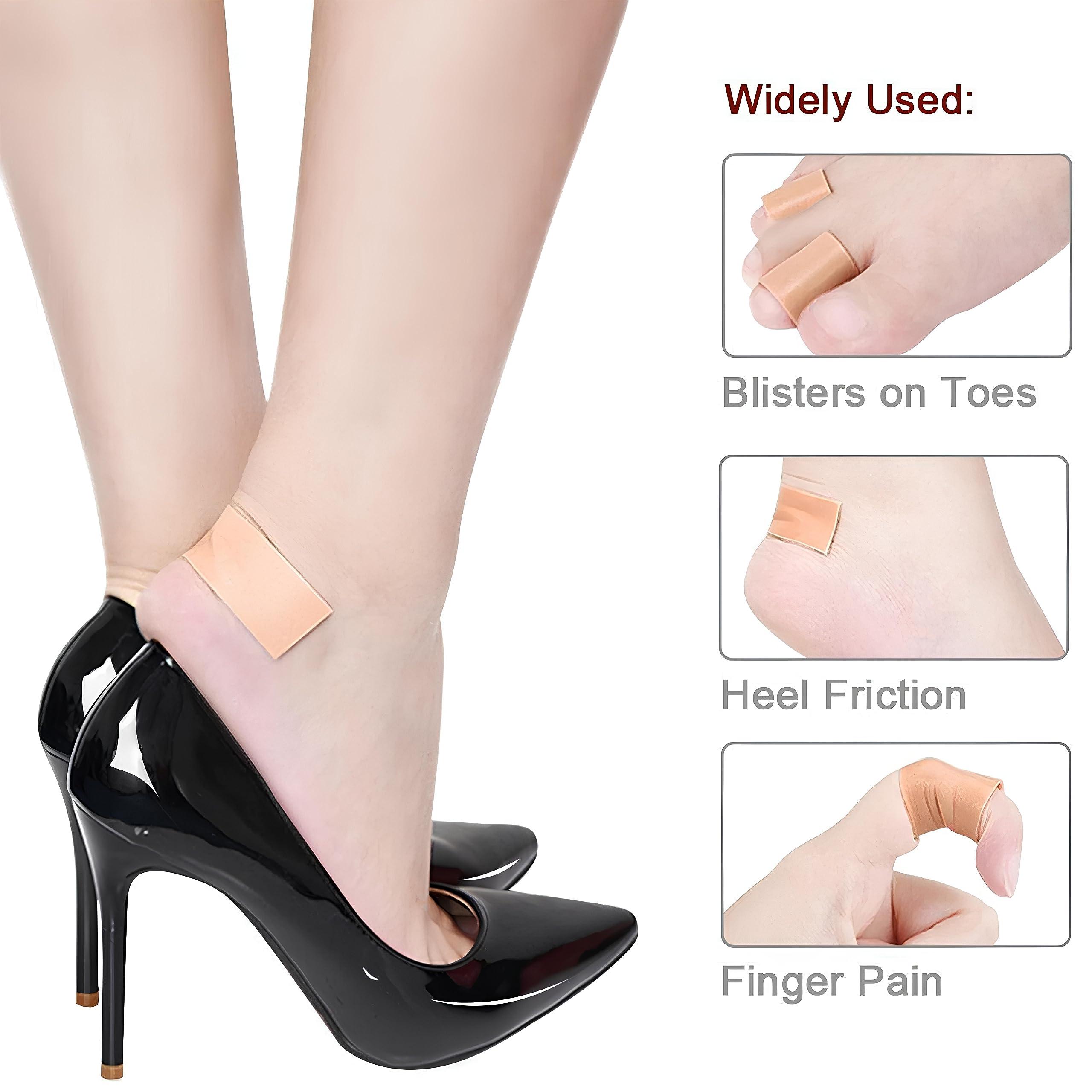 HAAPPYBOX Shoe Bite Protector for women Prevent Toe Blister Feet Pad Cushion Toe Protector High Heels Tape