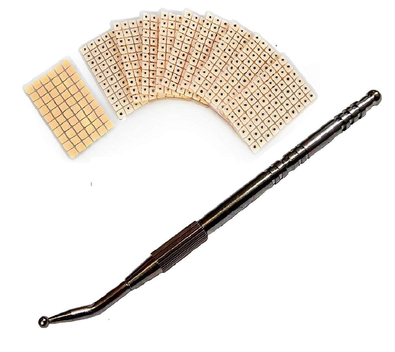 ACUPRESSURE ACUPRESSURE New Ear Patch Auriculotherapy Acupuncture Seeds Plaster Magnetic Therapy - 600 Pc With Jimmy 1