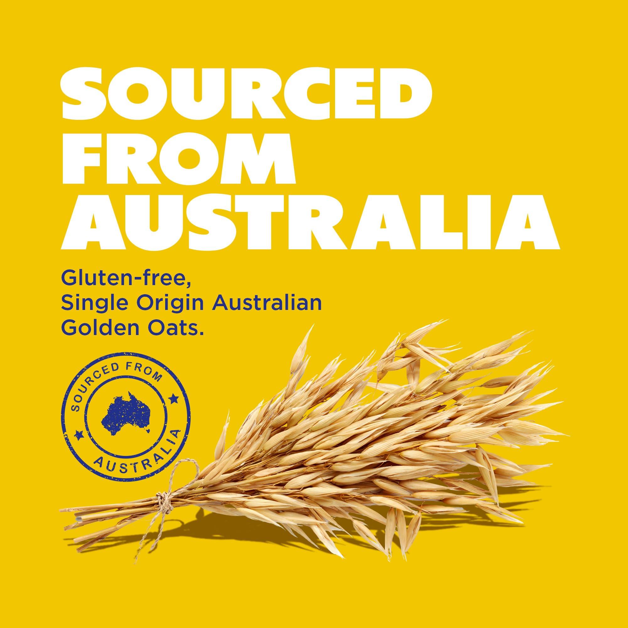 Yogabar Yogabar Instant Oats 1Kg | Premium Oats, Ready To Cook, Gluten Free Peanut Butter Oats With High Fibre, 100% Whole Grain, Non-Gmo