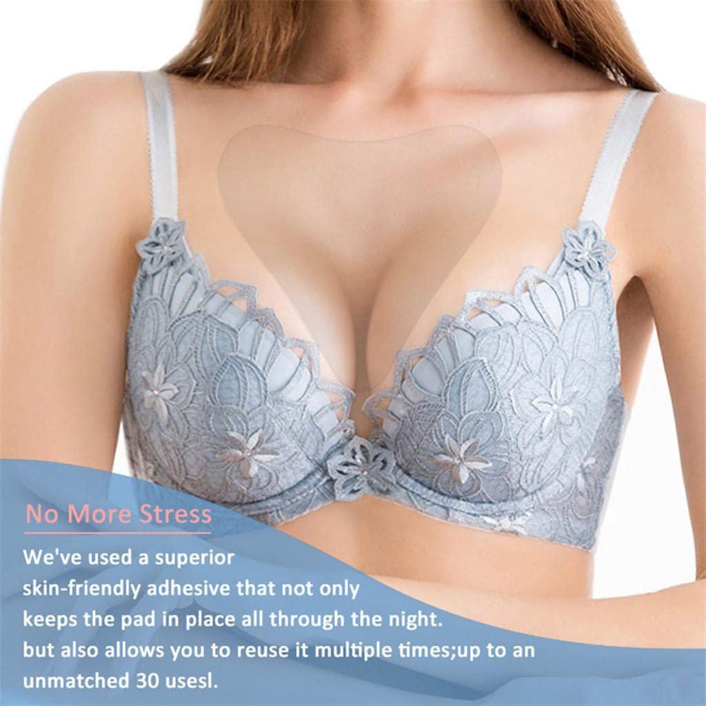ATORSE ATORSE Soft Decollette Pad for Chest Anti Wrinkle Chest Pad - Silicone Chest Wrinkle Remove Pads for Female