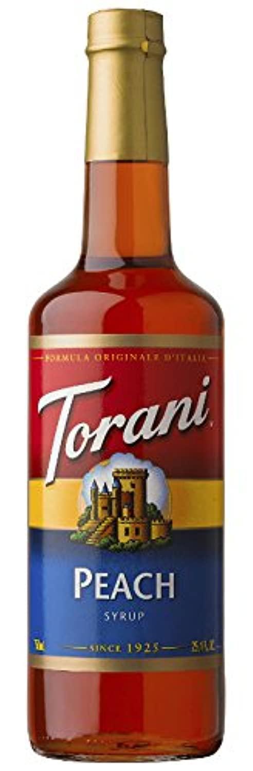 Torani Torani Peach Syrup Bottle, 750 ml