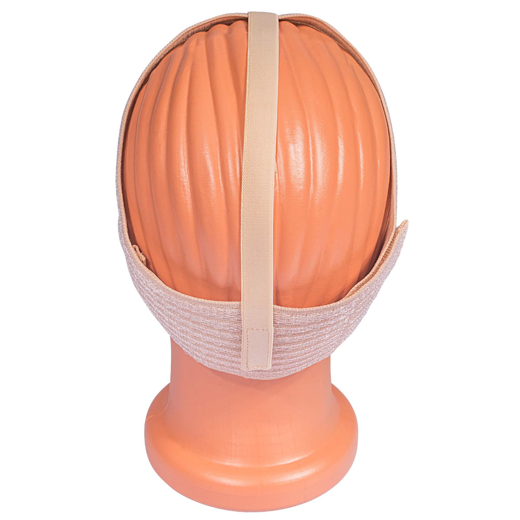 V T VARITEKS Post Surgical Chin Strap Bandage for Women - Neck and Chin Compression Garment Wrap - Face Slimmer, Jowl Tightening, Chin Lifting Medical Anti Aging Mask