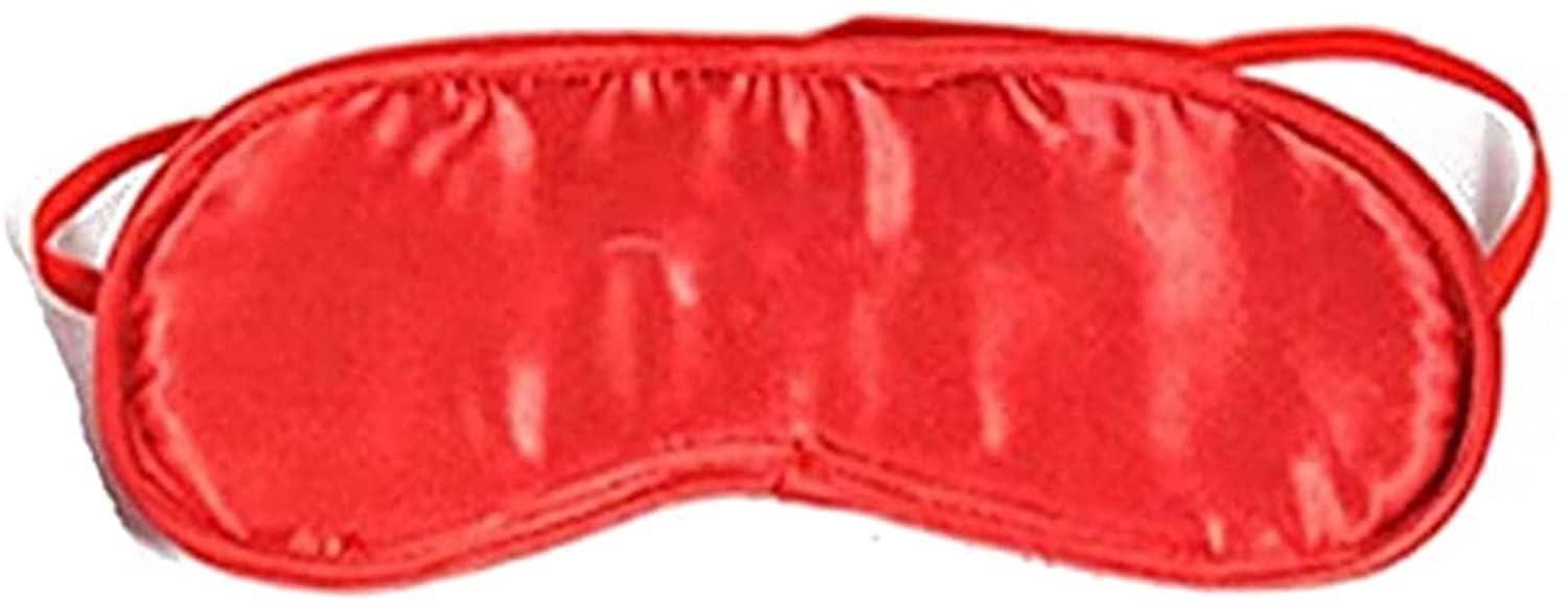Generic Handcuff & Blindfold RED Set