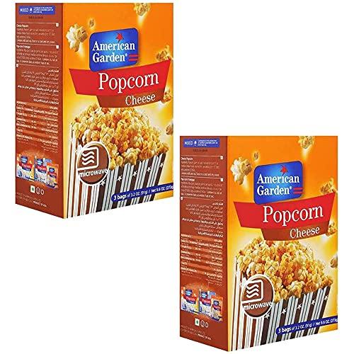 American Garden American Garden Microwave Popcorn, Cheese, 2 x 273 g
