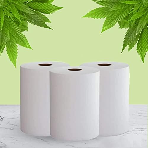Ella Ella (1 kg) HRT Kitchen Tissue/Towel Paper Roll (Pack of 1) 100% Biodegradable Virgin Tissue Paper Eco Friendly Soft Highly Skin-Friendly Tissue/Paper Towel -1 kg roll