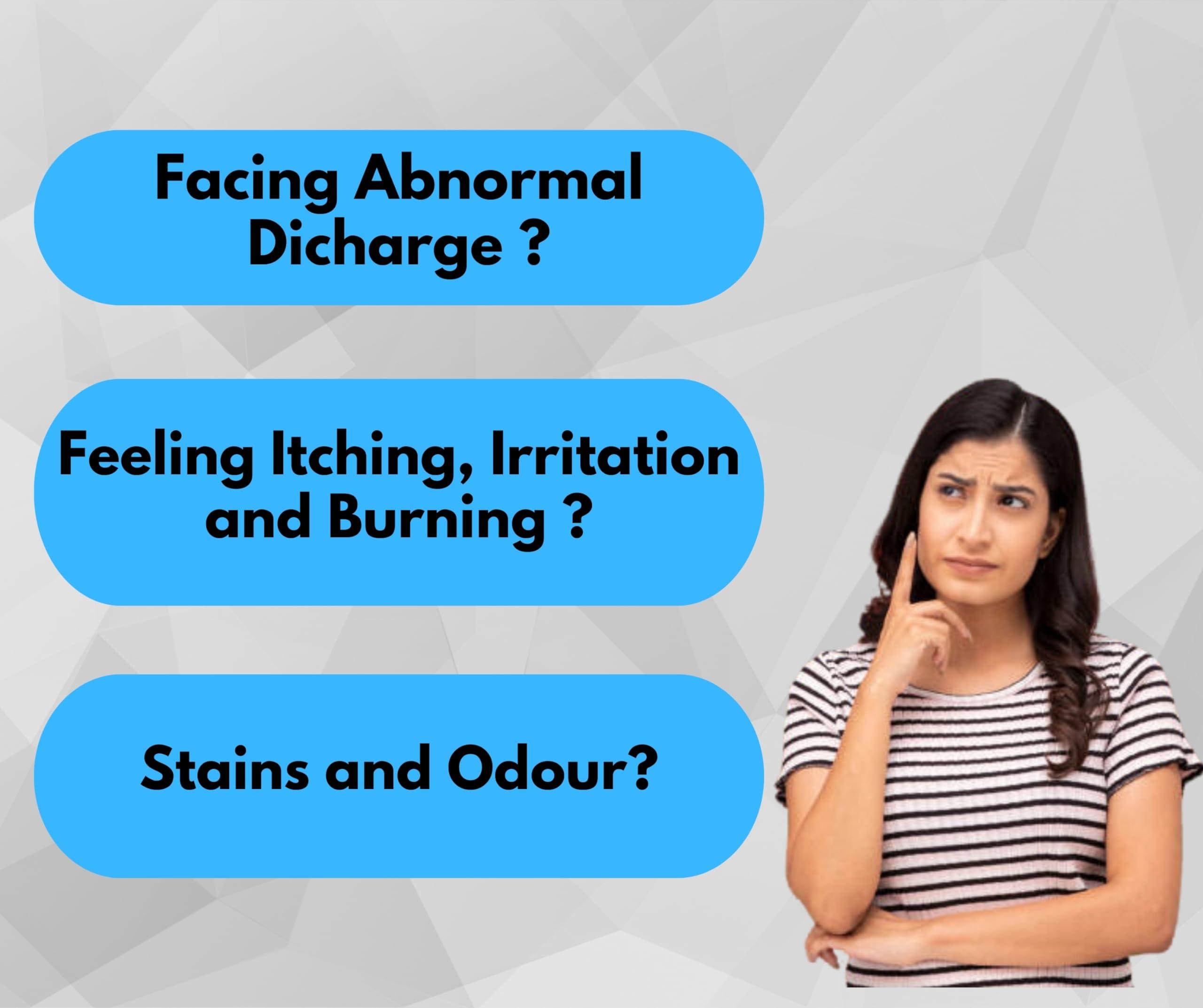 FEMIHERB FemiHerb's Leukofem | for white discharge |Leucorrhea| Prevents UTI and Yeast Infection | Reduces Itching, Burning, Odour | Balances pH | Pack of 1 | 60 Capsules