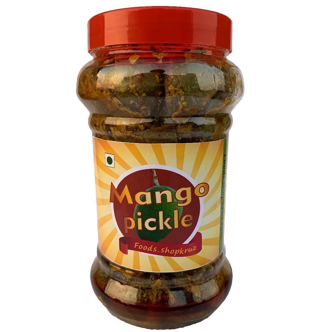 Foods.shopkruz Foods.shopkruz Homemade Mango Pickle Less Oil 800 Grams Aam ka Achar